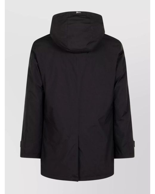 Herno Black Coats for men