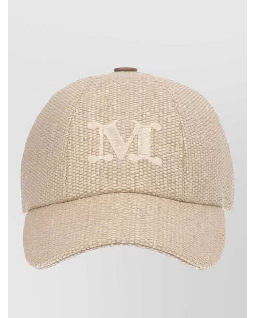 Max Mara Natural Baseball Cap