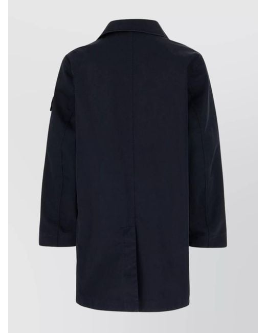 Stone Island Blue Cotton Jacket for men