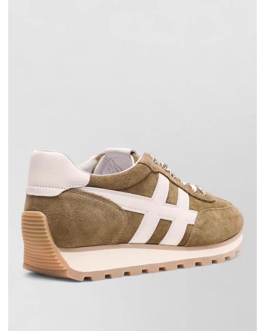 Hogan Natural Calfskin Low-Top Sneakers for men