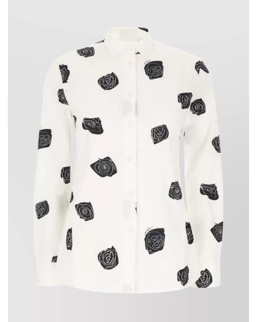 Marni Natural Cotton Printed Shirt