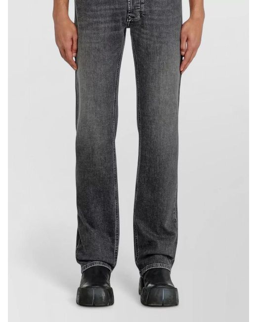 DIESEL Gray 1985 Larkee Denim Jeans Regular Cut for men