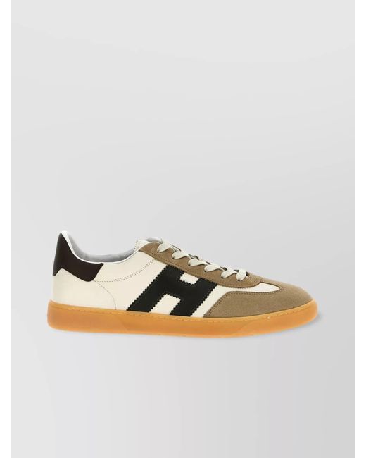 Hogan Multicolor Leather Low-Top Sneakers for men