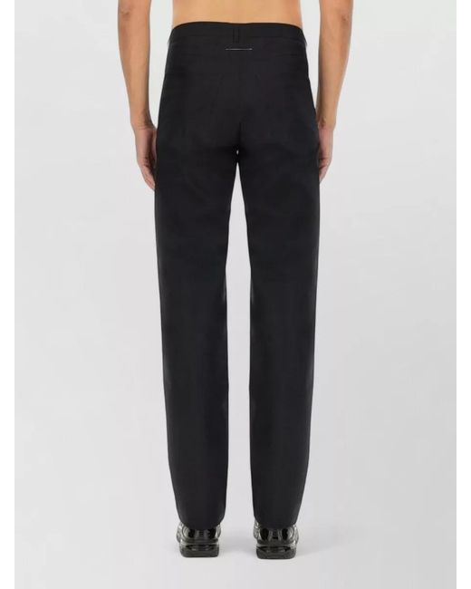 MM6 MAISON MARGIELA X SALOMON Blue Ankle Length Straight Leg Pants Elastic Waistband for men
