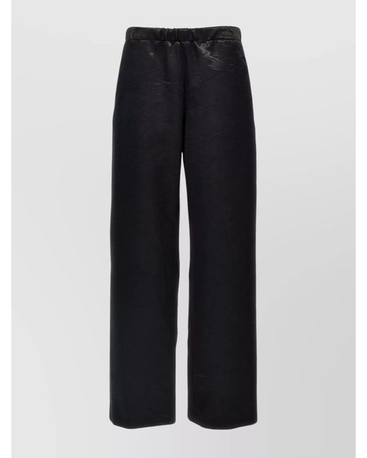 Givenchy Black Wide-Leg Trousers