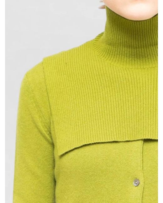 LA ROSE Yellow Cashmere Top