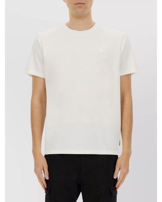 Moose Knuckles White Cotton Duluth T-Shirt for men