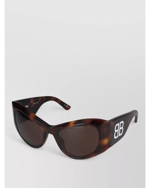 Balenciaga Black Sunglasses Bb0393S 002 Cat Eye Frame