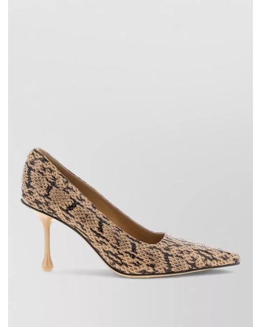 Jimmy Choo Multicolor Ixia Pumps Pointed Toe Snake Print