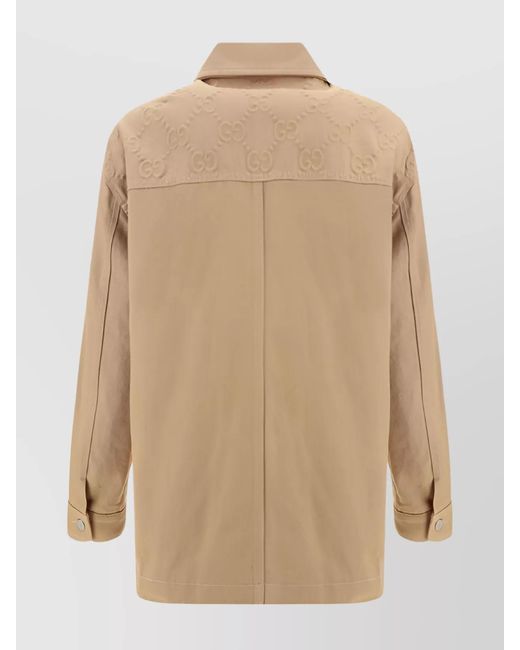 Gucci Natural Cotton Jacket for men