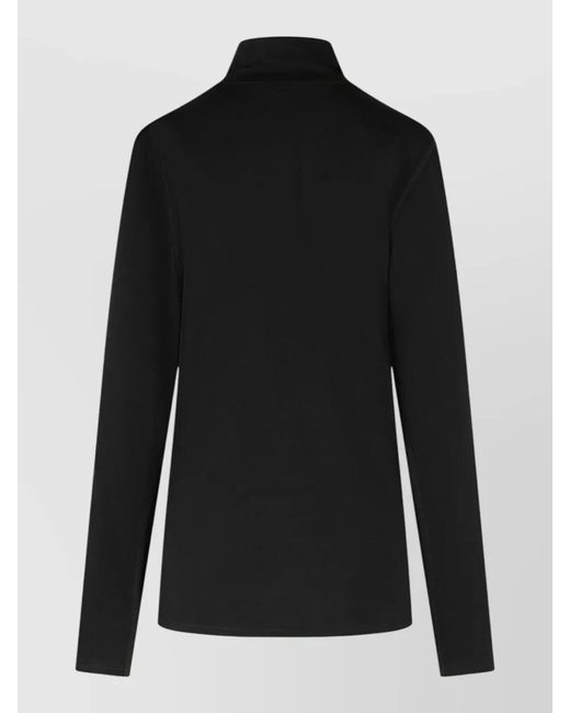 Rier Black Virgin Wool Sweater