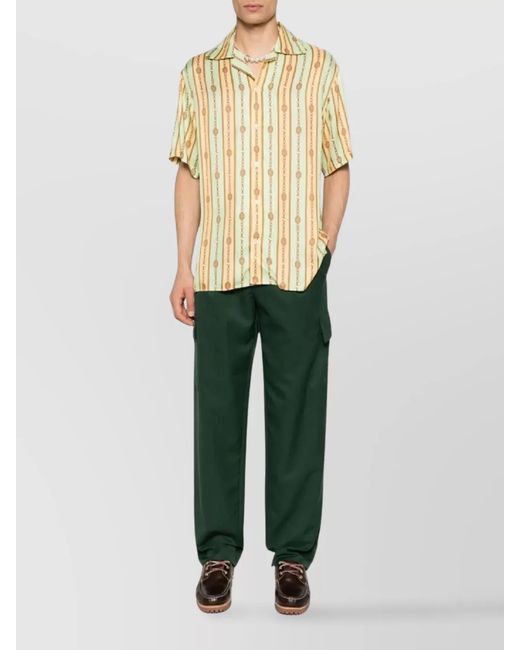 Drole de Monsieur Metallic Viscose Shirt for men
