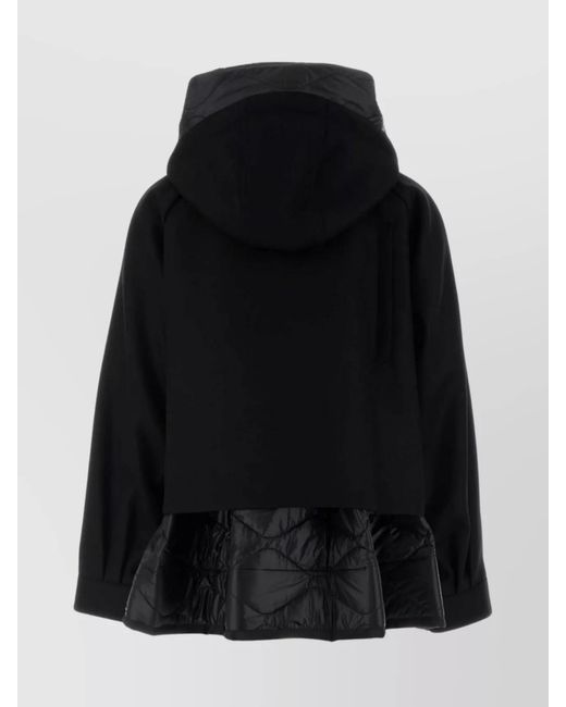 Sacai Black Nylon Jacket for men
