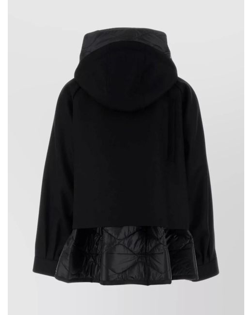 Sacai Black Nylon Jacket for men