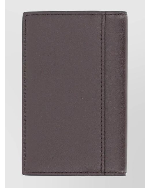 Gucci Brown Slim Long Card Holder For Essentials for men