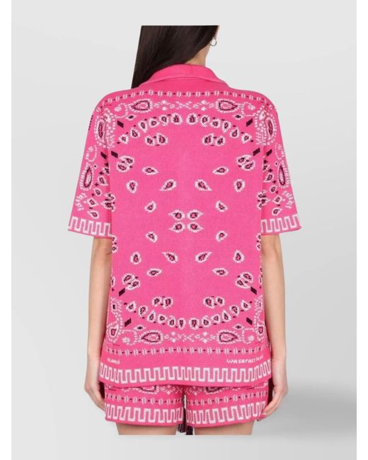 Alanui Pink Cotton Shirt