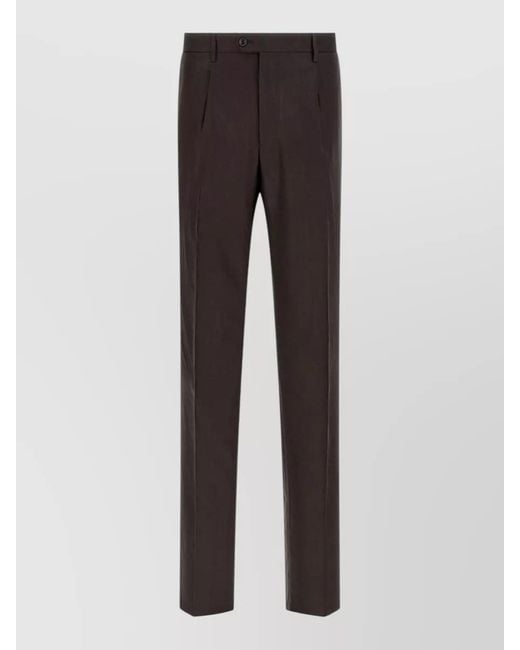 Tagliatore Gray Vesuvio Double Breasted Suit Notch Lapel for men