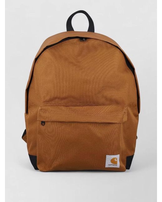 Carhartt Brown Jake Backpack Recycled Canvas Water Repellent for men