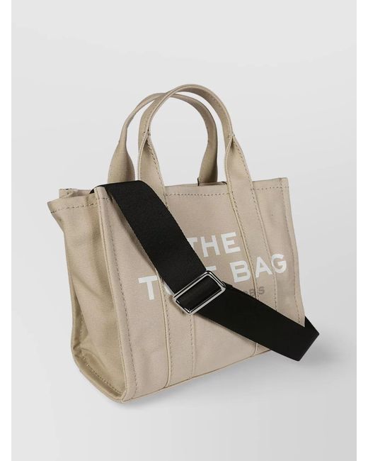 Marc Jacobs Natural The Tote Bag Small Cotton Tote Bag