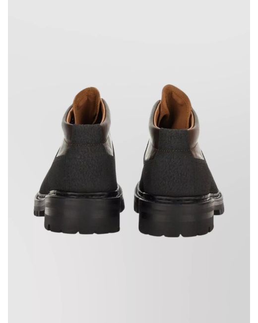 Our Legacy Black Leather Boots for men