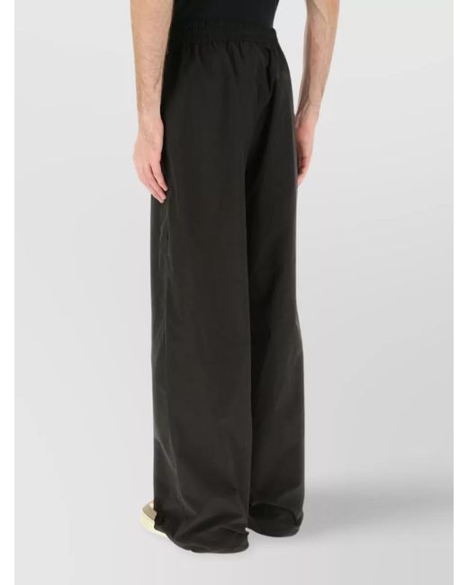 Off-White c/o Virgil Abloh Black Wide-Leg Trousers for men