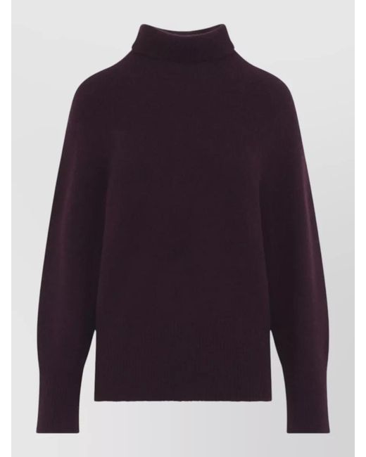 Giorgio Armani Blue Turtleneck Sweater Long Sleeves Regular Fit