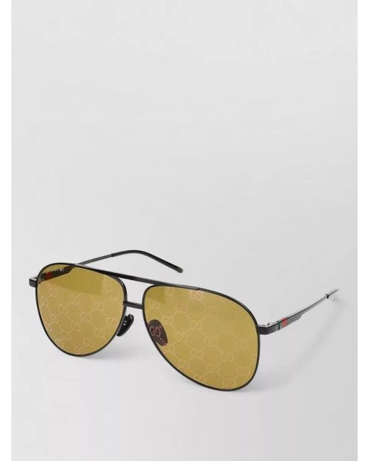 Gucci Metallic Sunglasses Gg1677S 005 Metal Frame for men