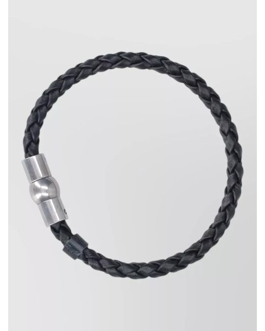 Mulberry Metallic Braided Bracelet Jewelry Round Strand Design