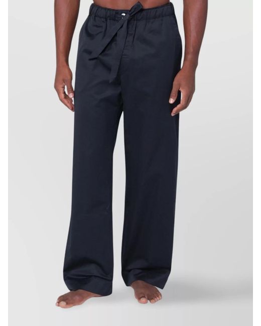 Tekla Blue Striped Pyjama Trousers for men