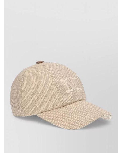 Max Mara Natural Baseball Cap