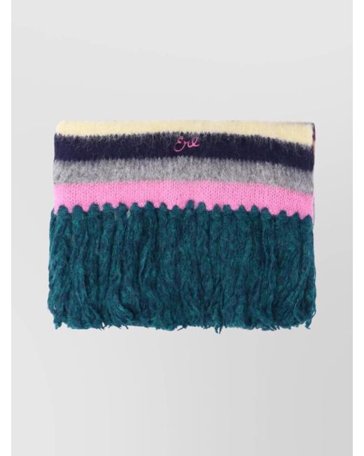 ERL Blue Alpaca Scarf