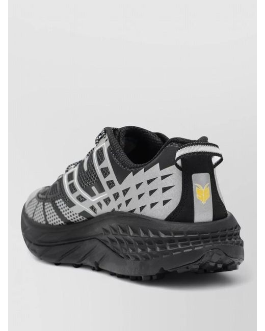 Hoka One One Multicolor Mesh Sneakers Pull Tab Rubber Sole for men
