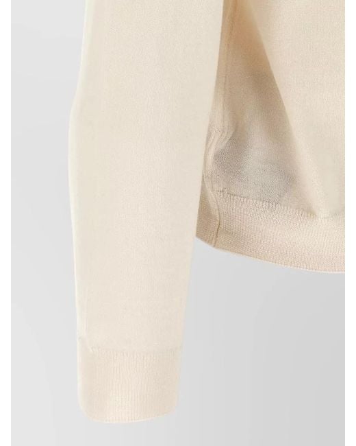 Zanone Natural Long Sleeve Turtleneck Regular Fit Top for men