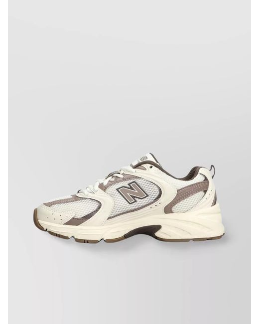 New Balance Metallic Leather Low-Top Sneakers