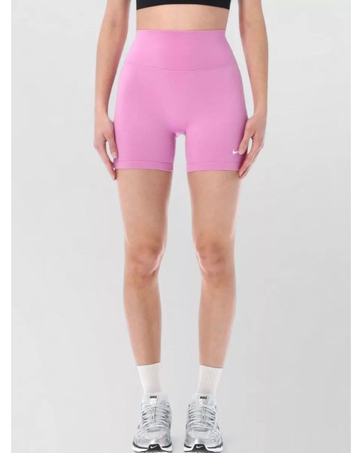 Nike Pink High-Rise Biker Shorts