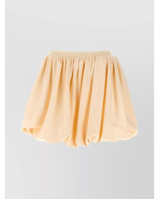 Marni Natural Cotton Balloon Skirt