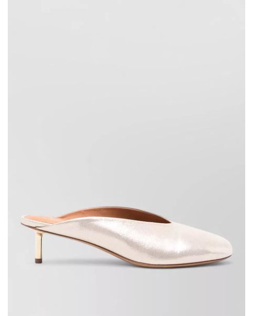 Forte_forte Natural Leather Mules