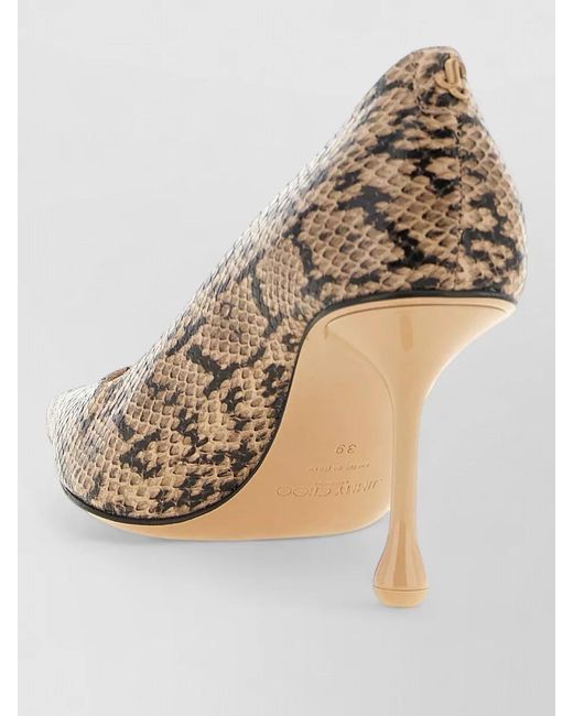 Jimmy Choo Multicolor Ixia Pumps Pointed Toe Snake Print