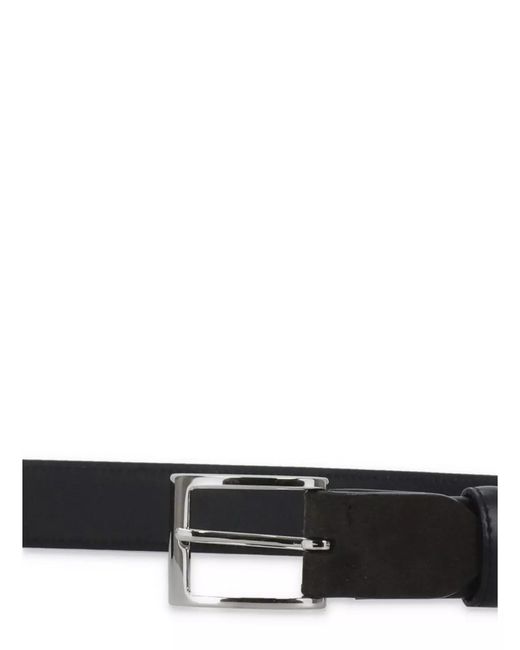 Hogan Multicolor Adjustable Length Suede Leather Belt for men