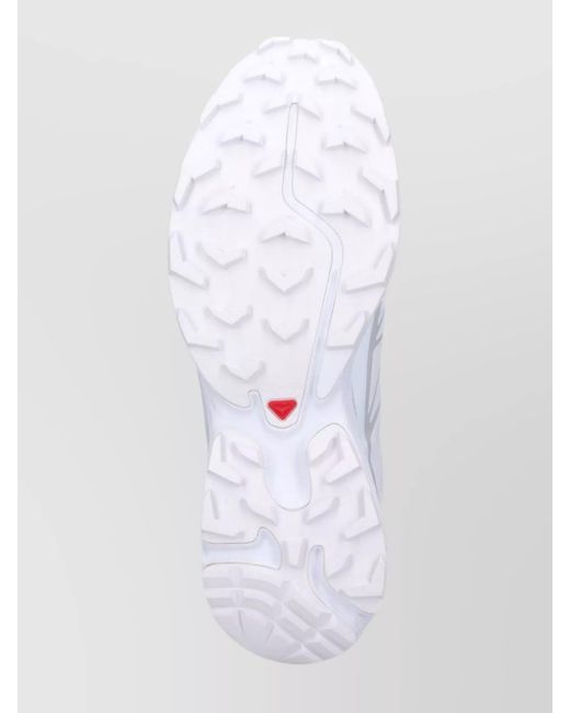 Salomon White Xt-6 Low-Top Sneakers