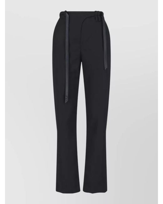 DIESEL Blue Straight-Leg Tailored Trousers