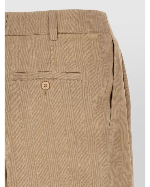 Jacquemus Natural Le Short Pastro Tailored Bermuda Shorts for men