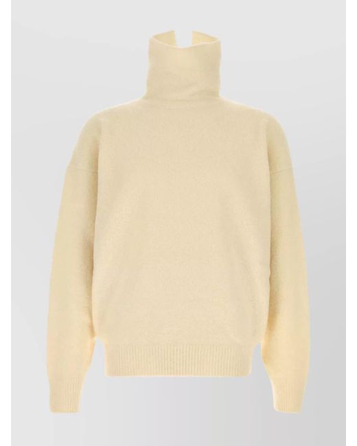 Fear Of God Natural Wool Turtleneck Sweater for men