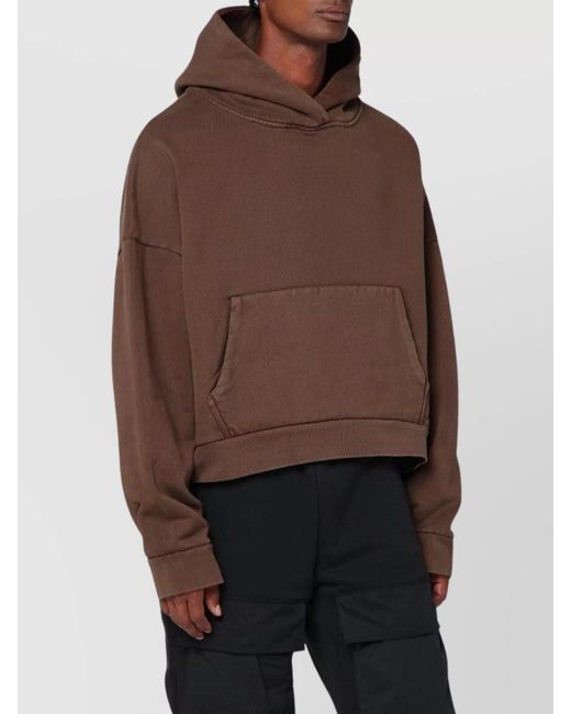 Entire studios Brown Cotton Sweatshirt for men
