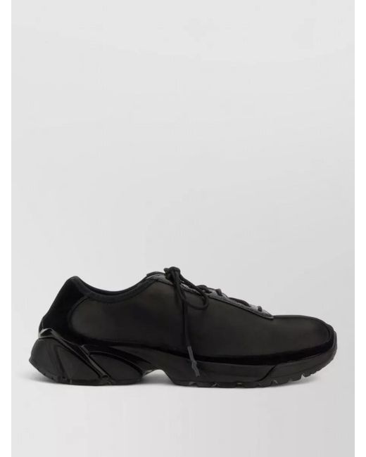 Our Legacy Black Klove Low Top Sneakers Rubber Sole