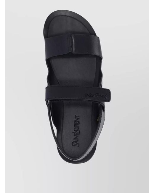 Saint Laurent Multicolor Open Toe Slingback Flat Sole Sandals for men