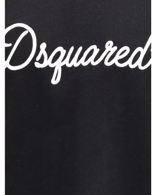 DSquared² Blue Cotton Sweatshirt for men