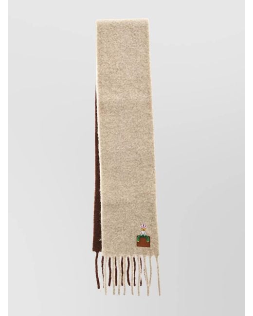 Loewe Natural Alpaca Wool Scarf