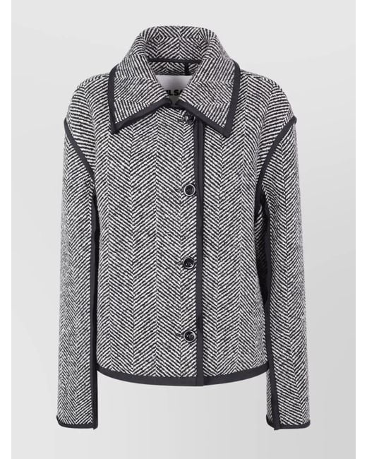 Jil Sander Multicolor Cropped Jacket