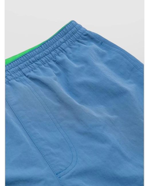 Bottega Veneta Blue Polyamide Swim Shorts for men
